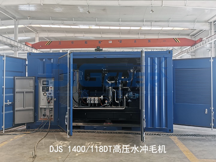 DJS 1400/118DT高壓水沖毛機