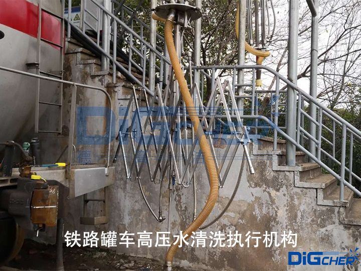 鐵路罐車高壓水清洗執(zhí)行機(jī)構(gòu)