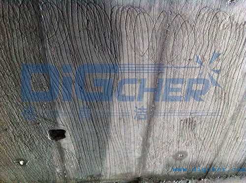 墻面水射流拉毛效果圖